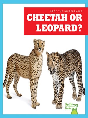 cover image of Cheetah or Leopard?